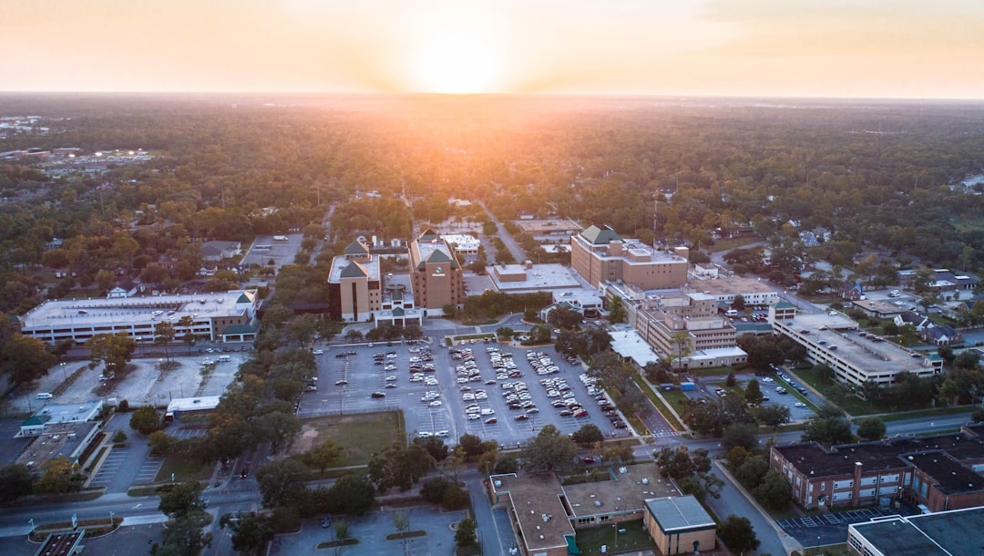 Aerial view of Albany, Georgia