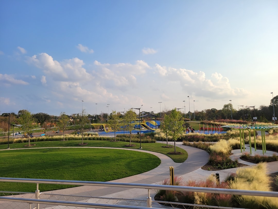 Aerial view of Alief, Texas