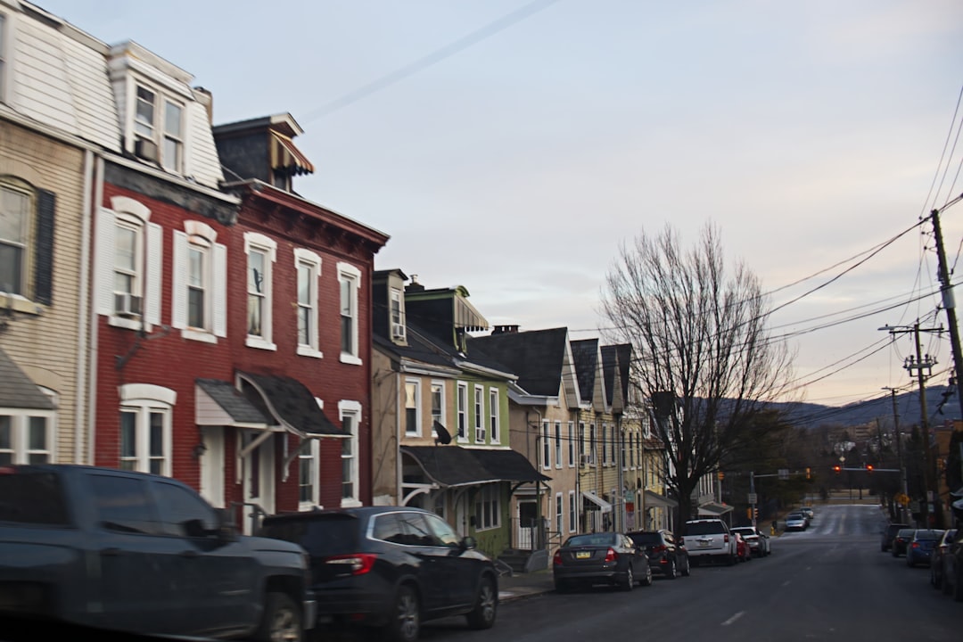 Aerial view of Allentown, Pennsylvania
