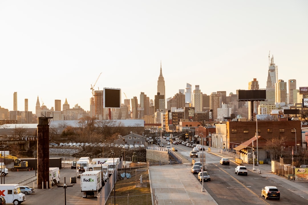 Aerial view of Astoria, New York