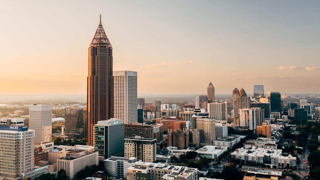 Aerial view of Atlanta, Georgia
