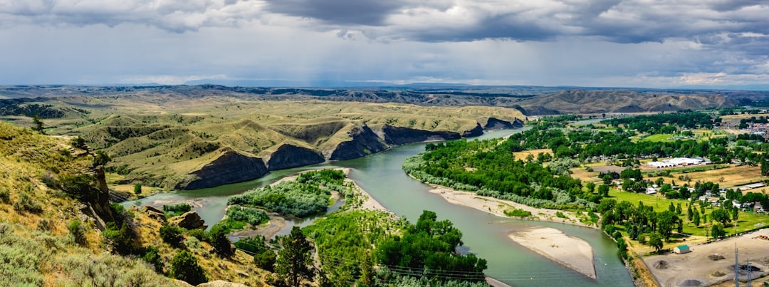 Aerial view of Billings, Montana