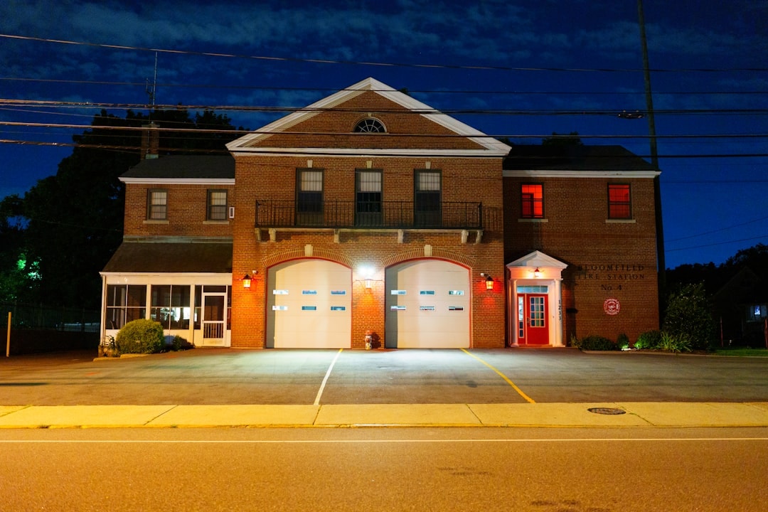 Aerial view of Bloomfield, New Jersey