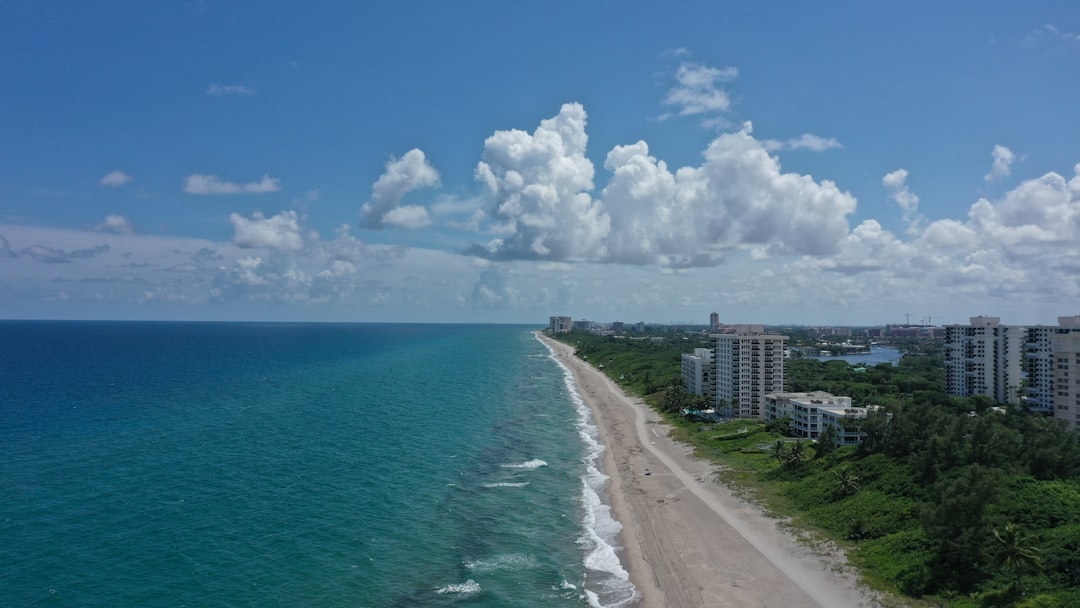 Aerial view of Boca Raton, Florida