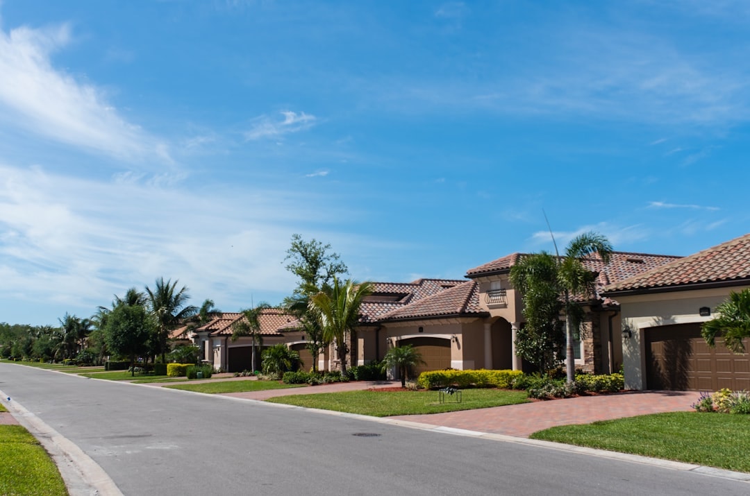 Aerial view of Bonita Springs, Florida