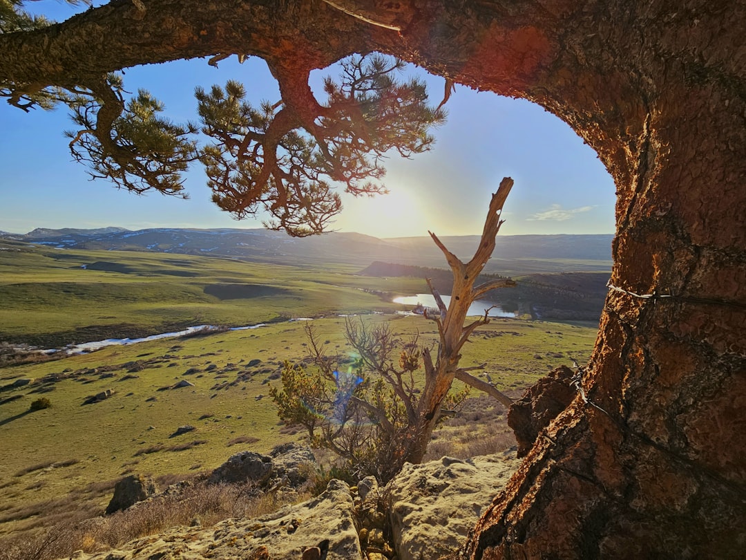 Aerial view of Casper, Wyoming