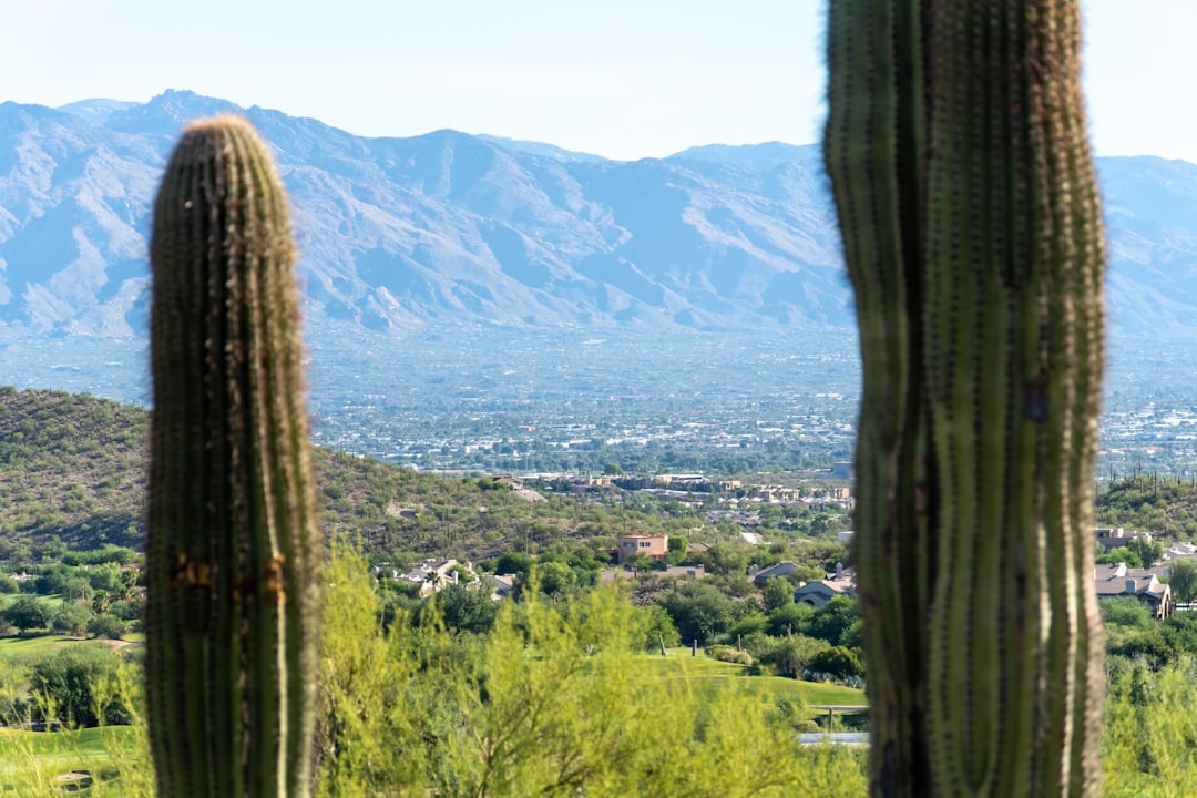 Aerial view of Catalina Foothills, Arizona