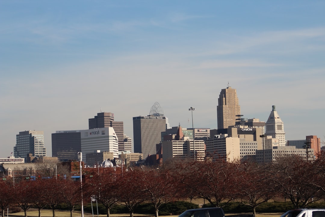 Aerial view of Cincinnati, Ohio