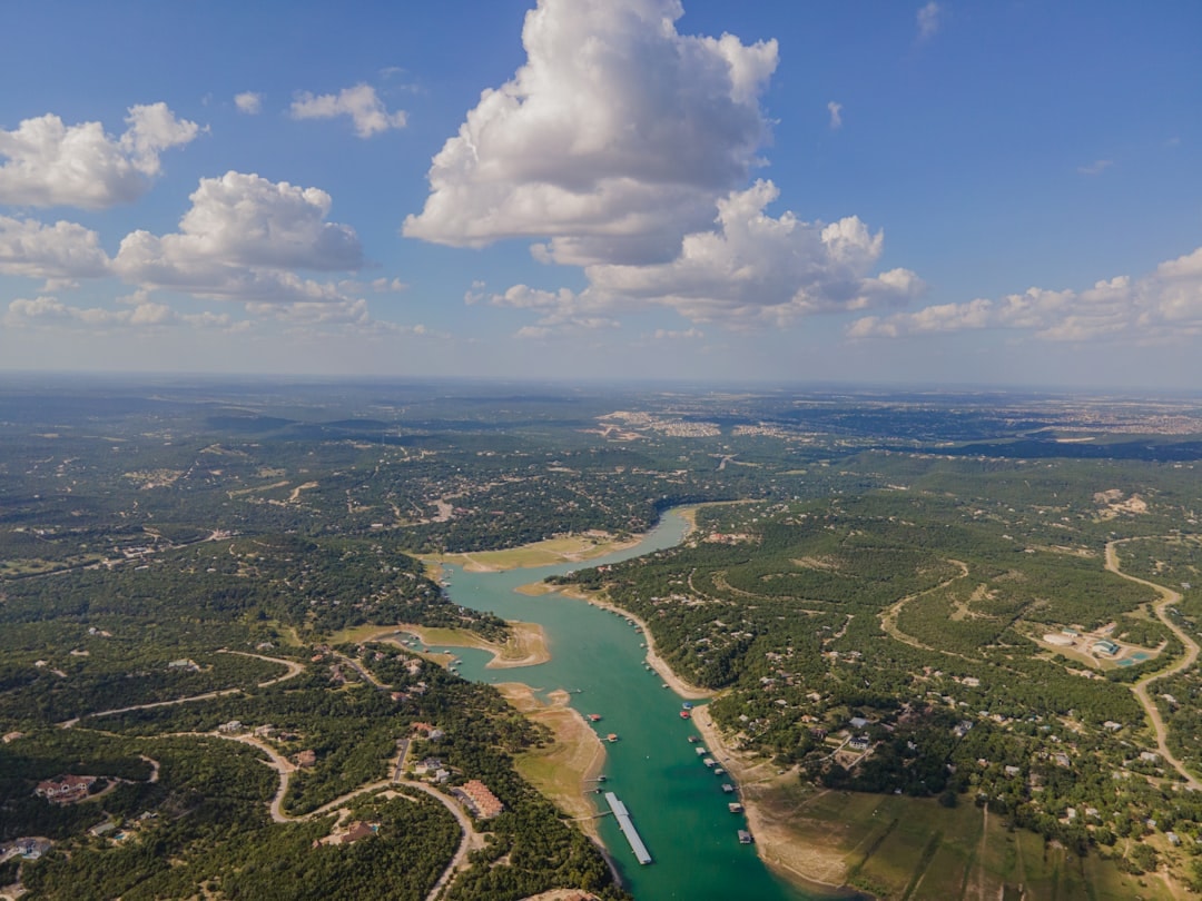 Aerial view of Grapevine, Texas