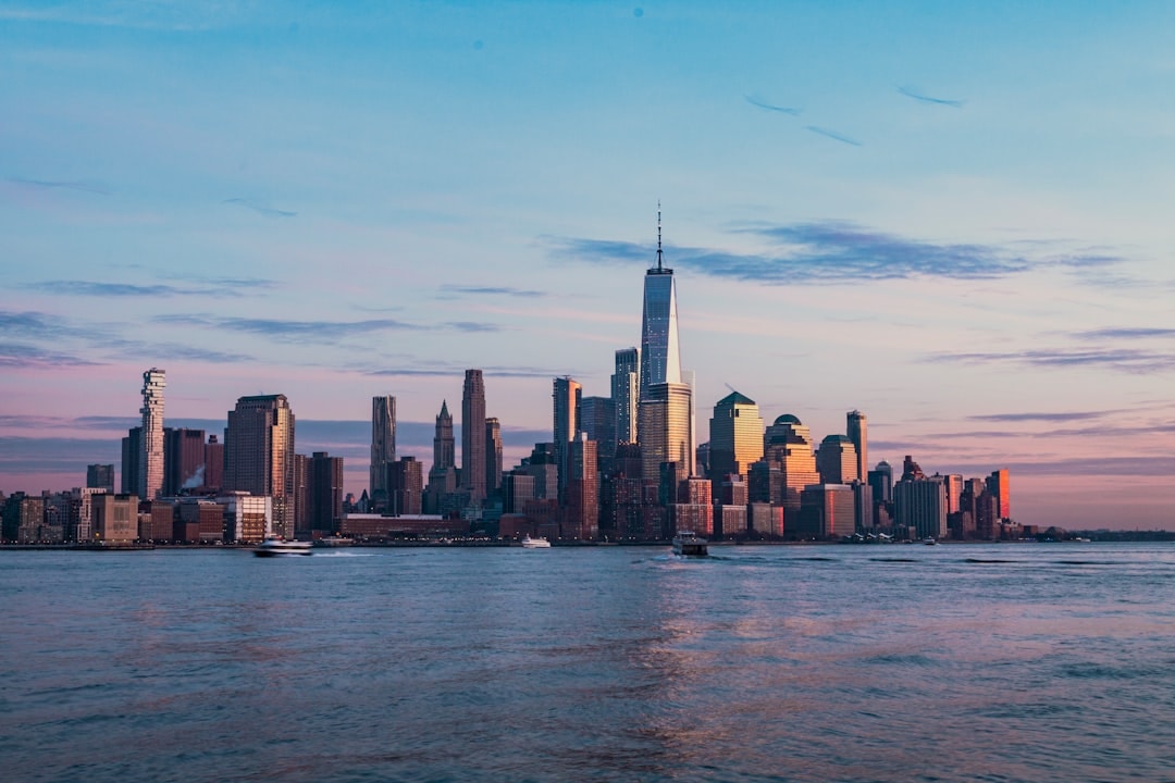 Aerial view of Hoboken, New Jersey