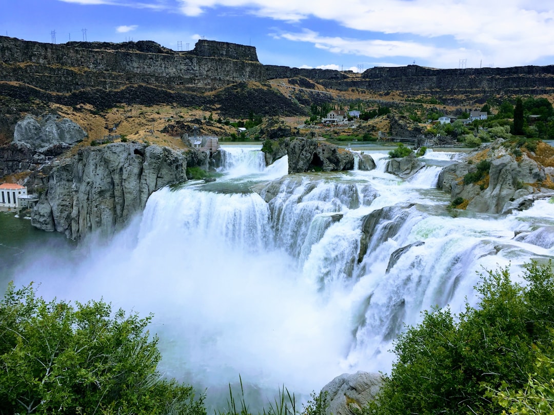 Aerial view of Idaho Falls, Idaho