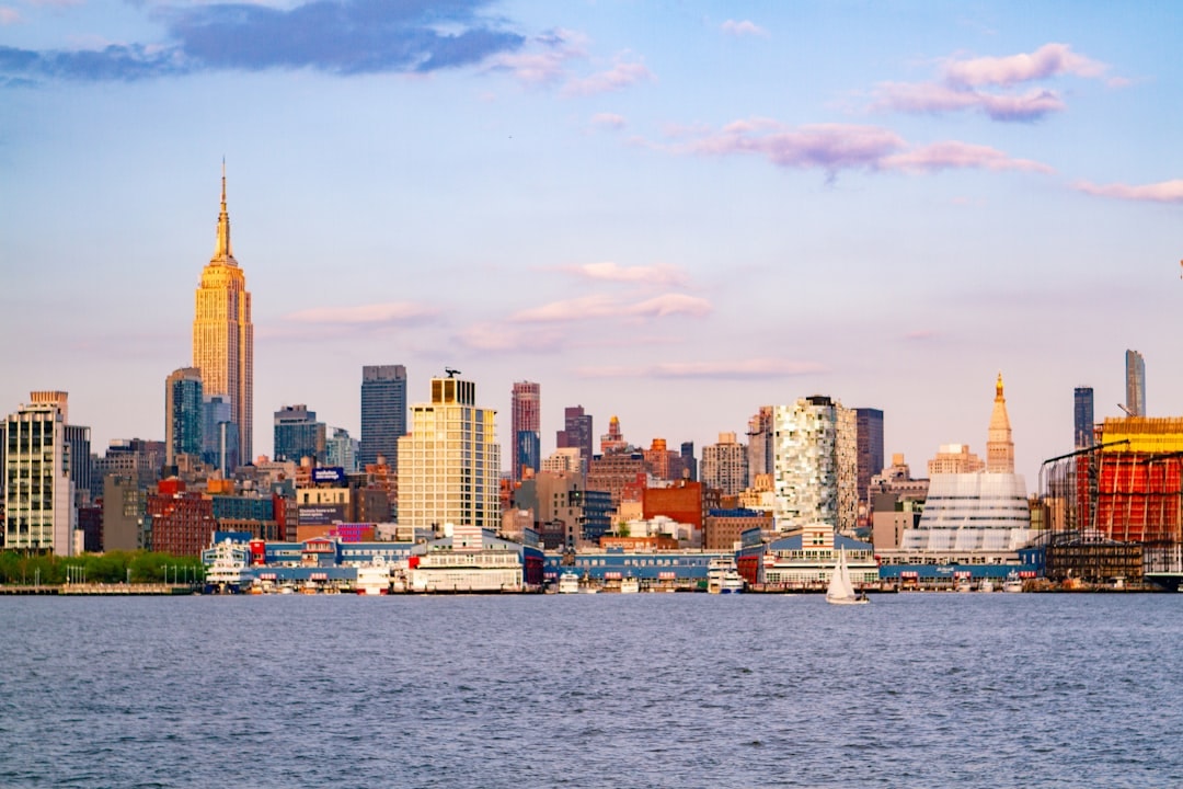 Aerial view of Jersey City, New Jersey