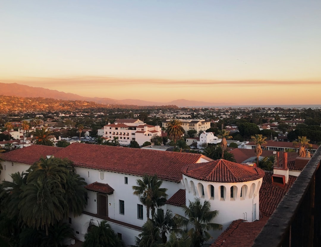 Aerial view of Mission Viejo, California