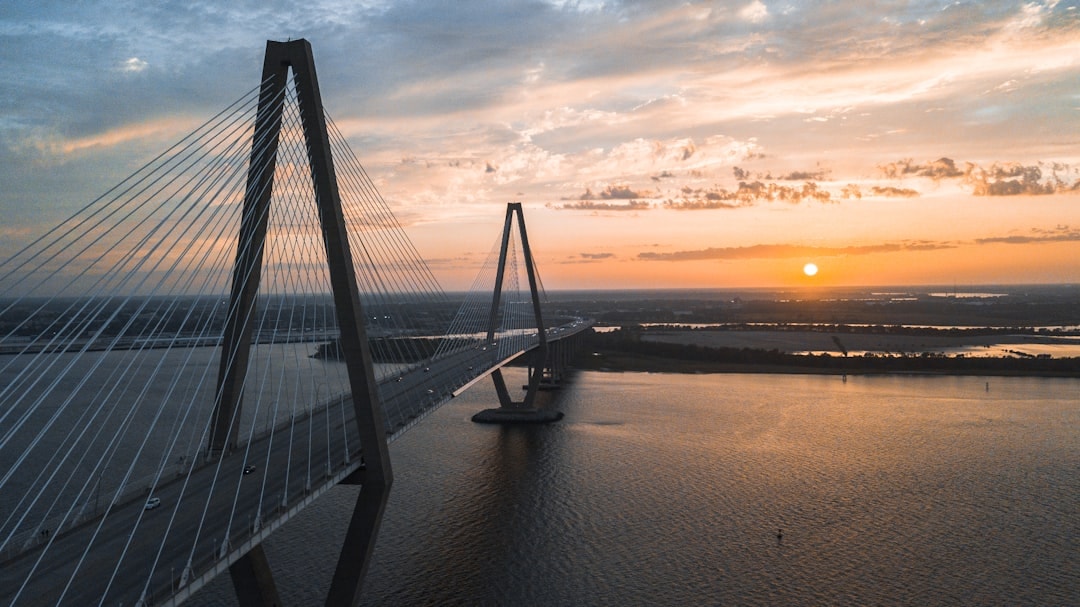 Aerial view of Mount Pleasant, South Carolina