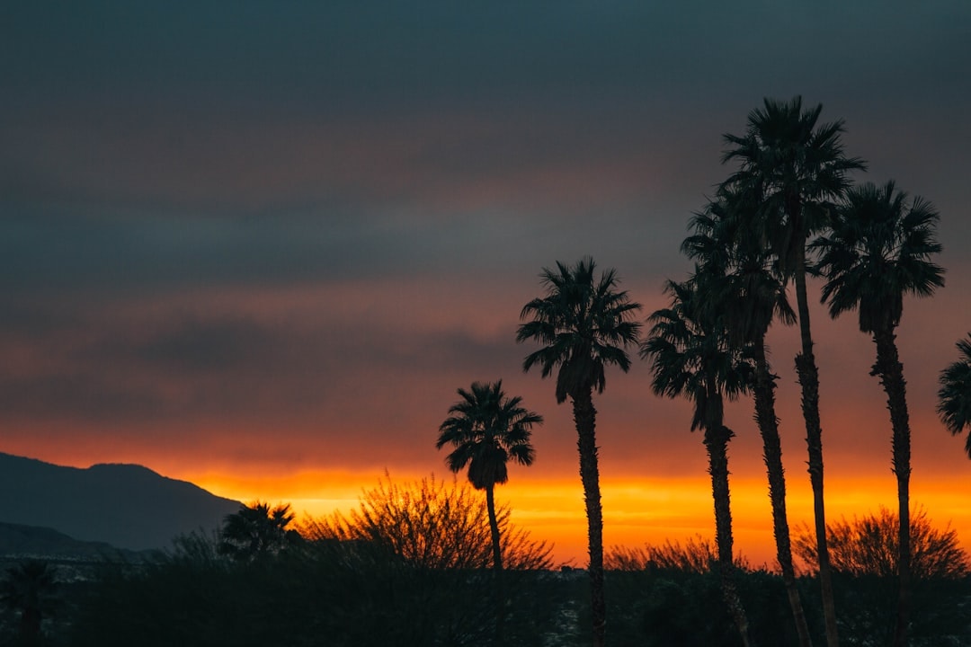 Aerial view of Palm Desert, California