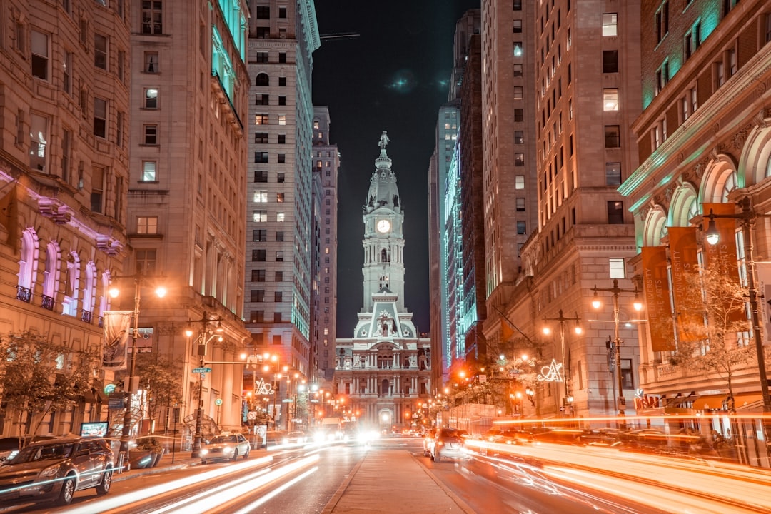 Aerial view of Philadelphia, Pennsylvania