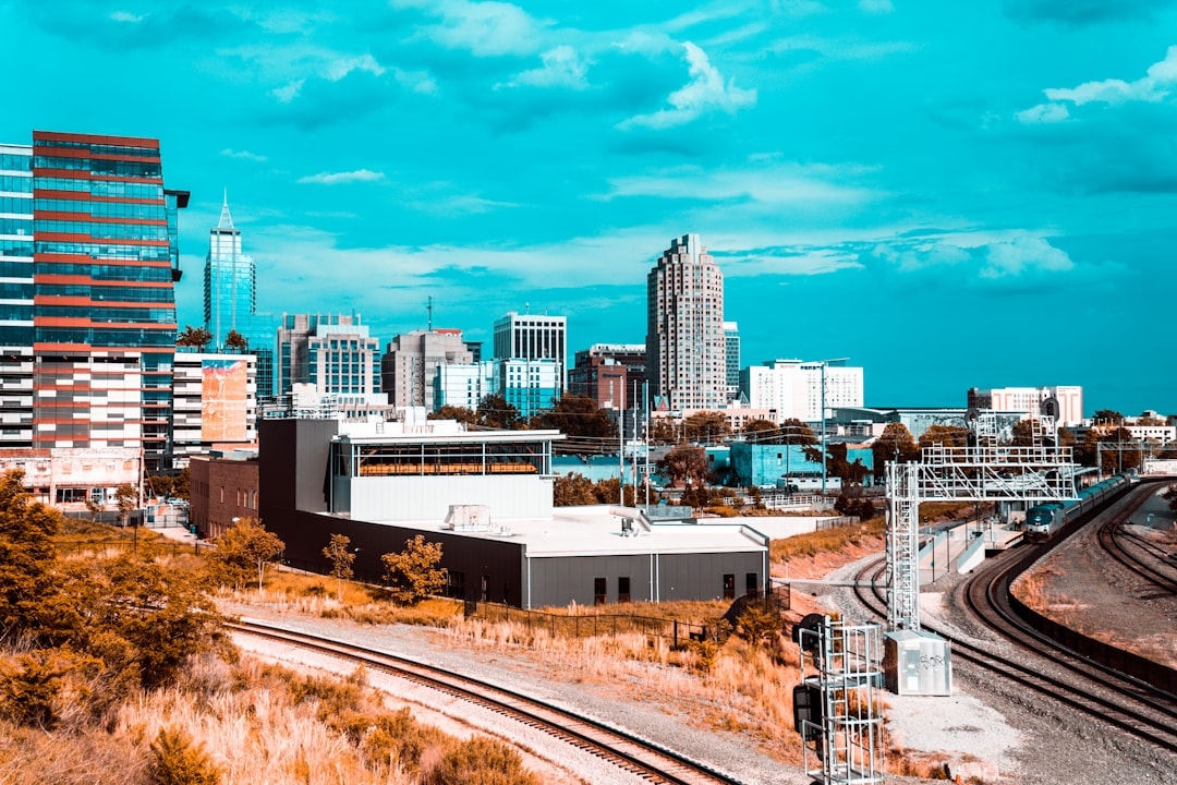 Aerial view of Raleigh, North Carolina