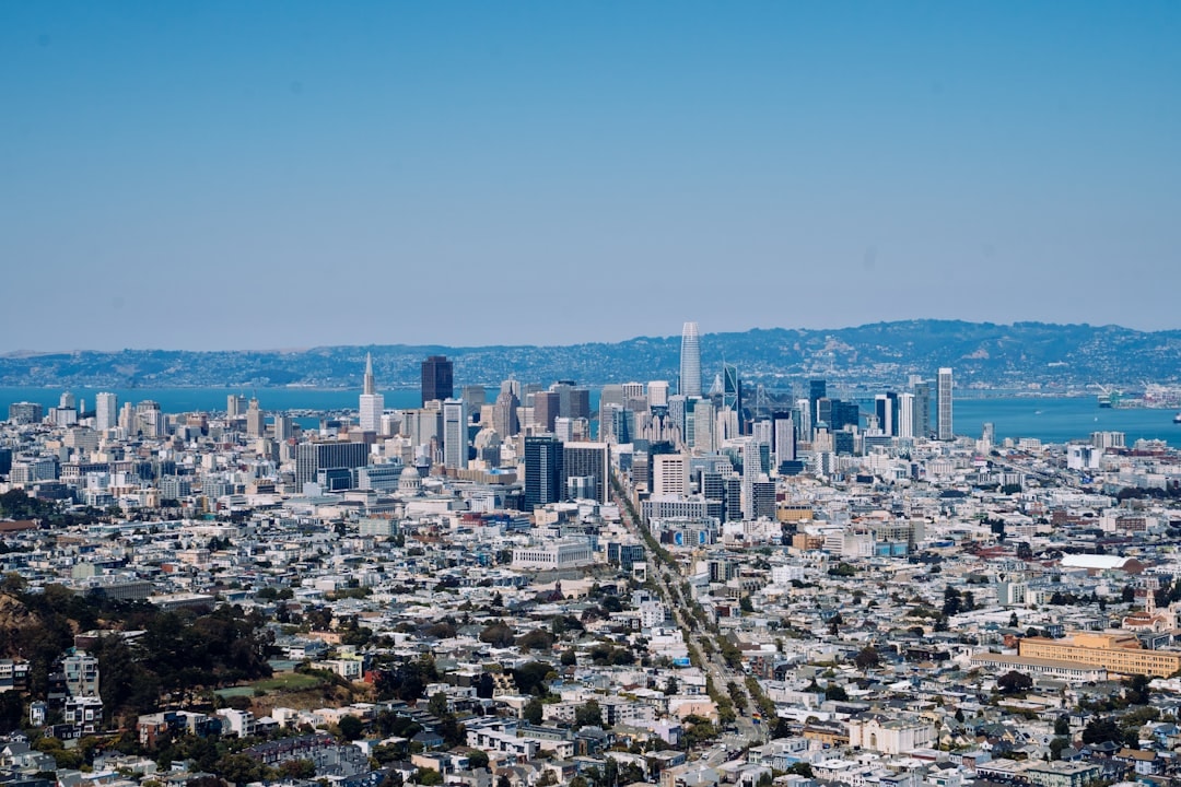 Aerial view of San Francisco, California