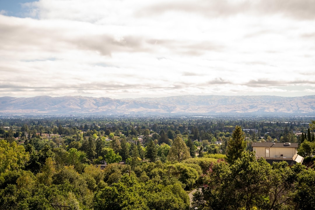Aerial view of Santa Clara, California