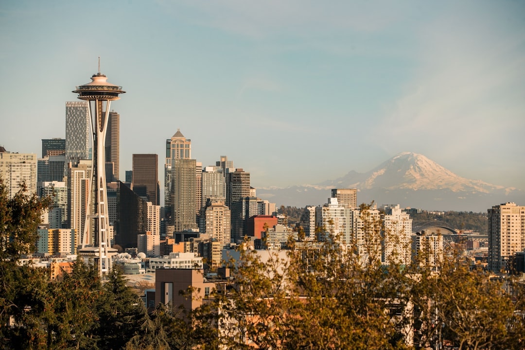 Aerial view of Seattle, Washington