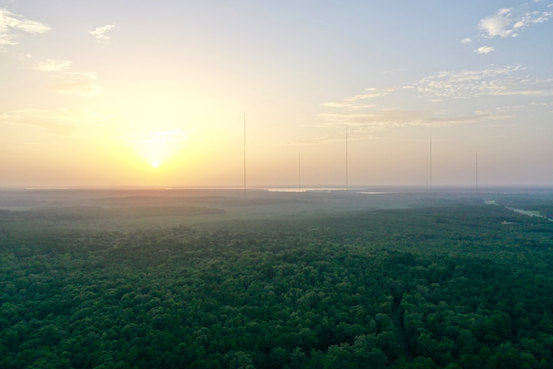 Aerial view of Shreveport, Louisiana