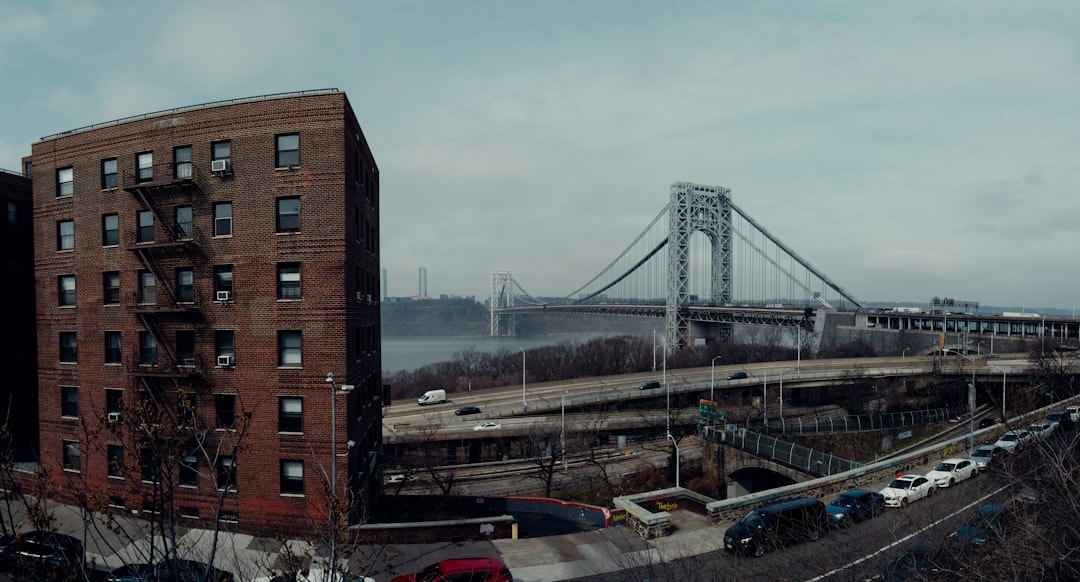 Aerial view of Washington Heights, New York