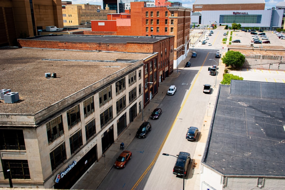 Aerial view of West Des Moines, Iowa