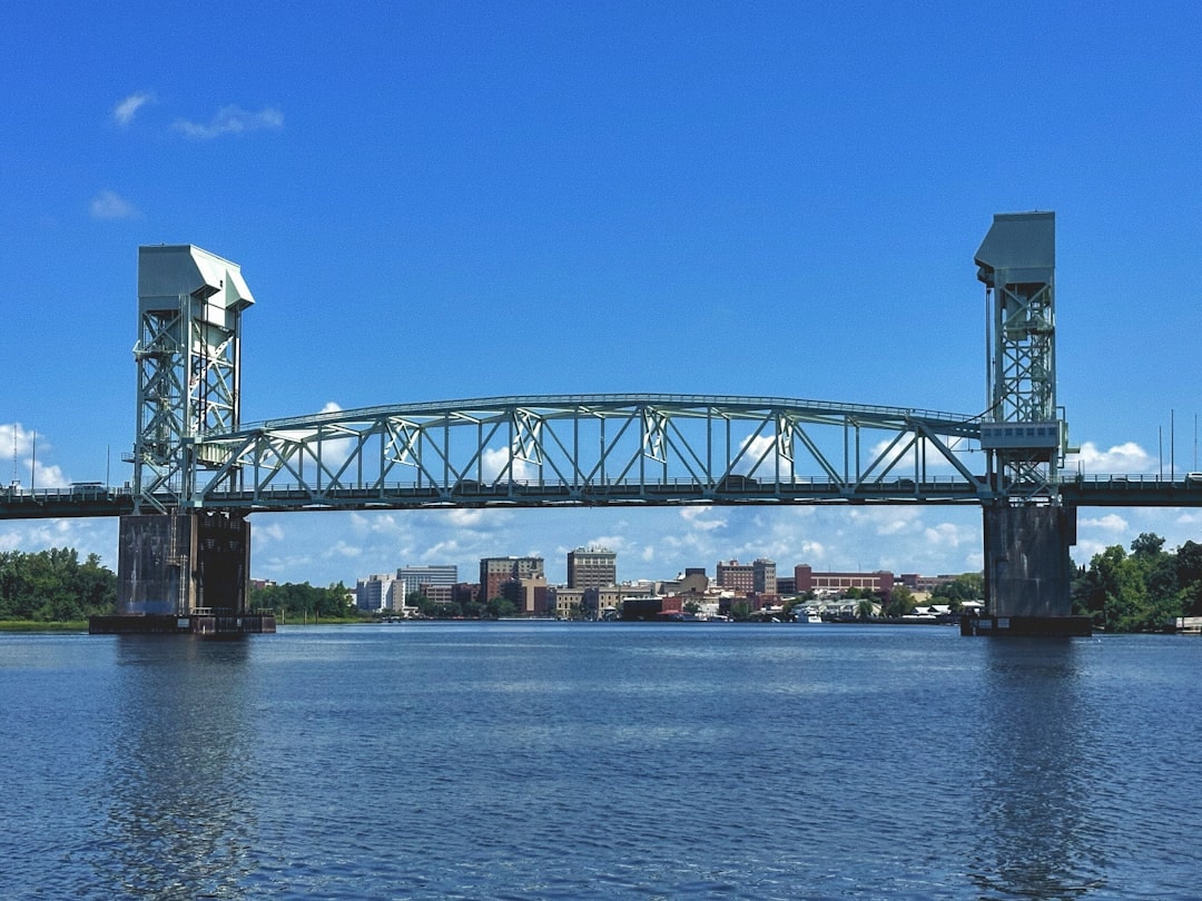 Aerial view of Wilmington, North Carolina