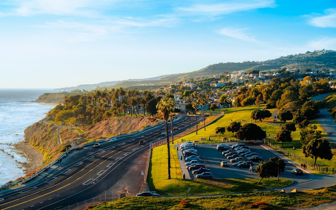 Aerial view of Yucaipa, California